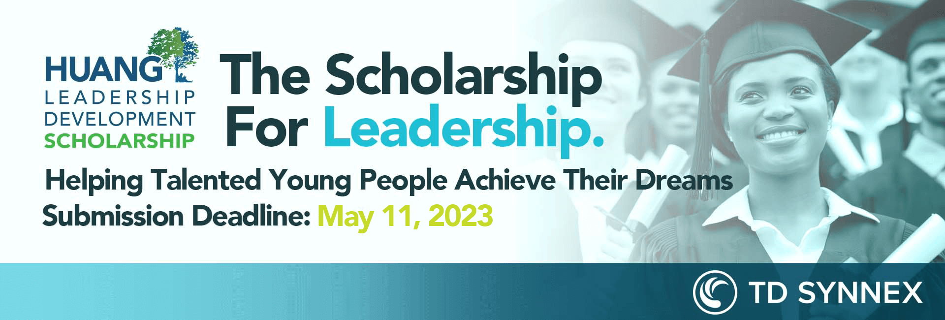 Scholarship deadline is May 11 2023