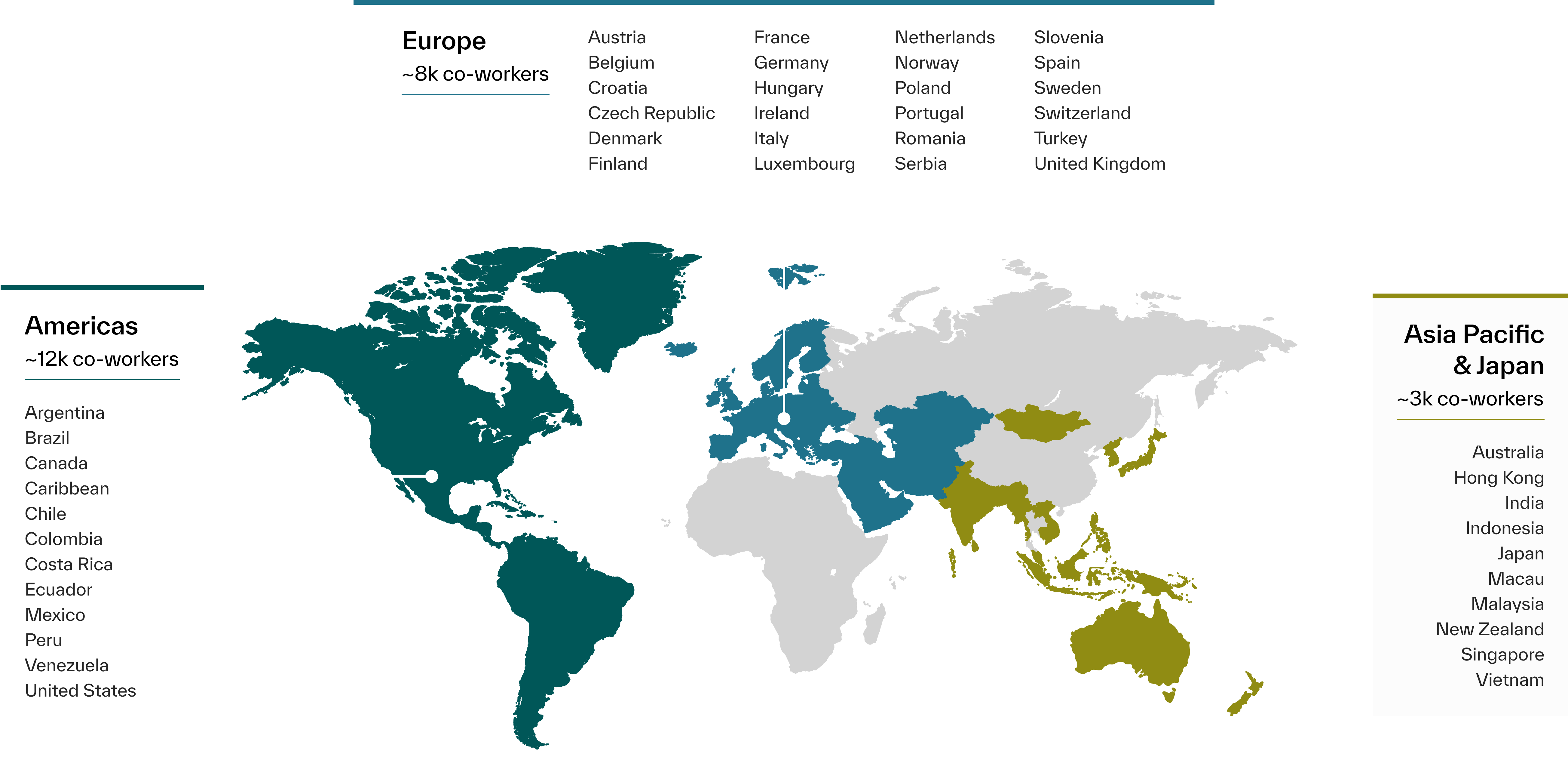 world map